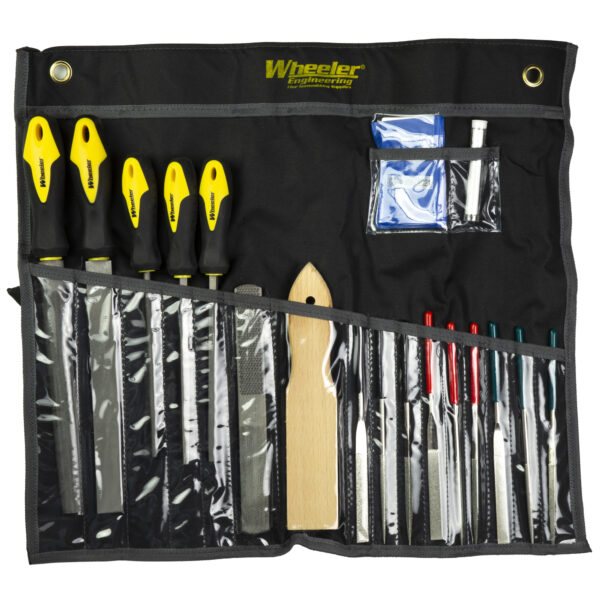 WHEELER PROF GUNSMITHING FILE SET