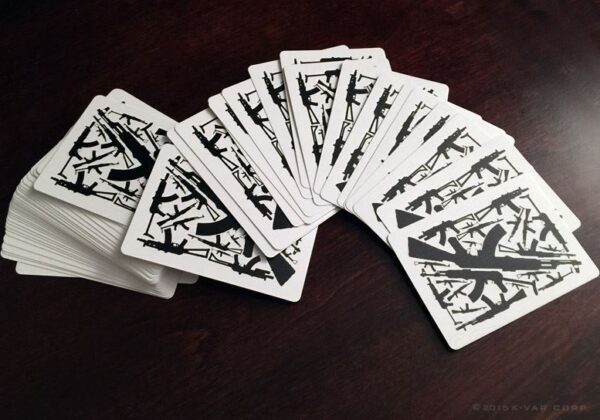 Kalashnikov AK Rifle Playing Cards