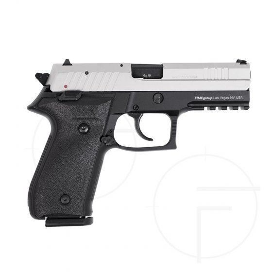 Arex Rex Zero 1S-08 Silver 9mm Semi-Automatic 17 Round Pistol