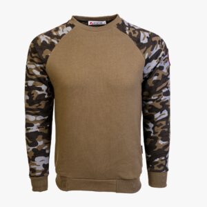 Arsenal Medium Khaki / Camo Series Utility Cotton-Poly Standard Fit Pullover Sweater