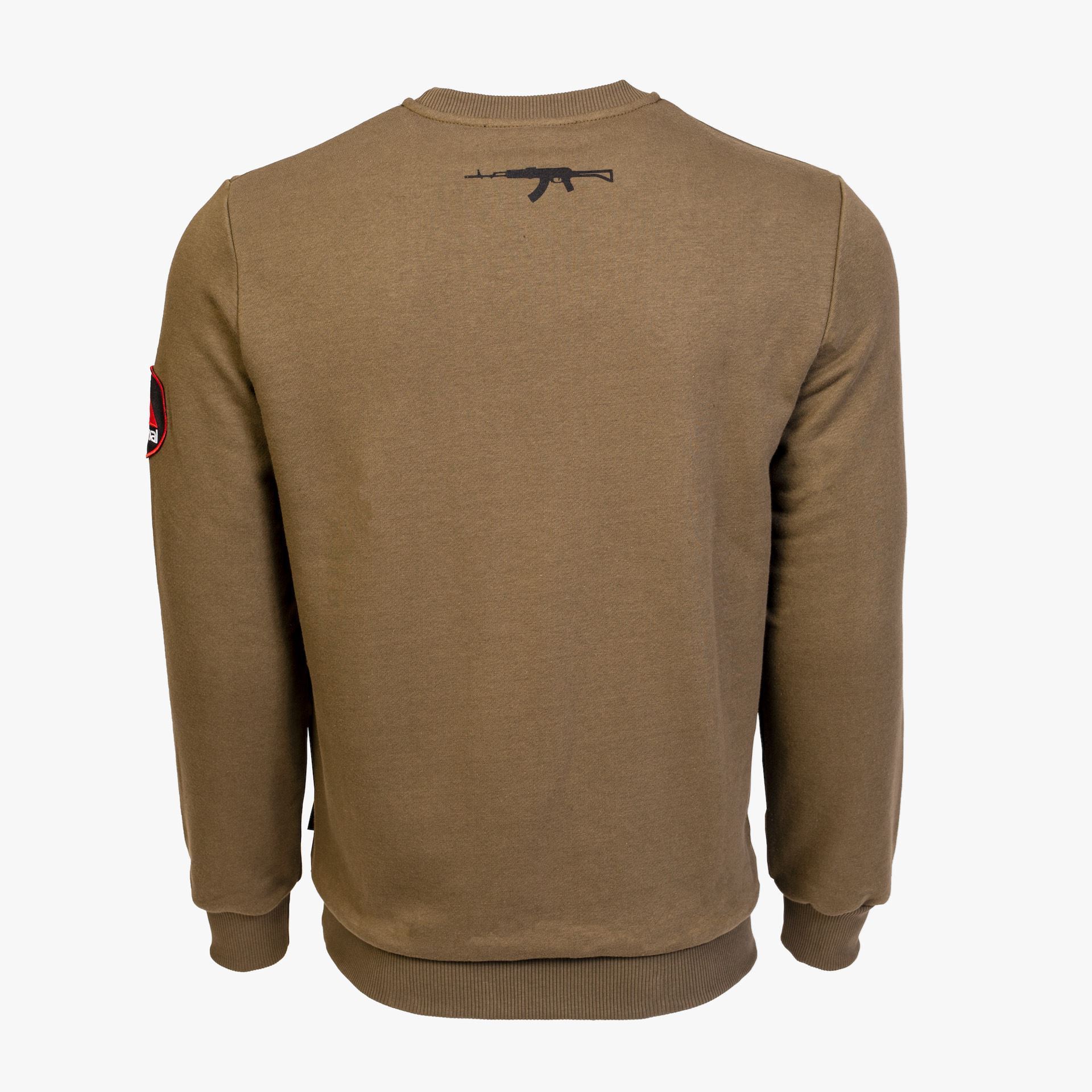 Arsenal XX-Large Khaki Cotton-Poly Standard Fit Alpha Pullover Sweater