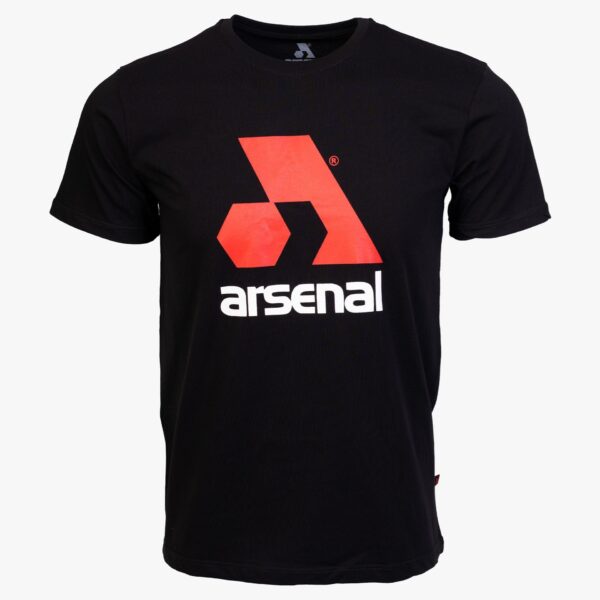 Arsenal Small Black Cotton Relaxed Fit Logo T-Shirt