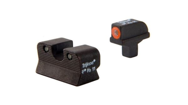 Trijicon 1911 Colt Cut HD Night Sight Set – Orange Front Outline CA101O