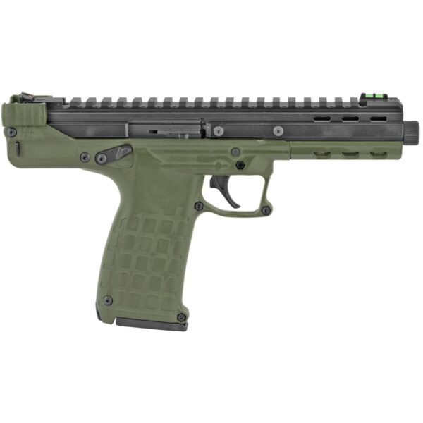 KelTec CP33 Pistol 22LR 33 RD Threaded Barrel Green Finish