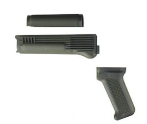 Arsenal OD Green Handguard and Pistol Grip Set for Stamped Receivers
