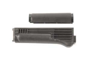 Arsenal Black Polymer Handguard Set with Steel Heat Shield for Stamped Receivers