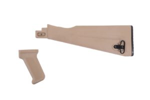 Arsenal NATO Length Desert Sand Stock Set for Stamped Receivers