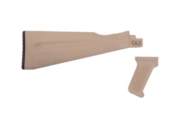 Arsenal NATO Length Desert Sand Stock Set for Stamped Receivers