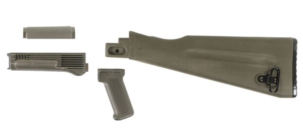 Arsenal 4 Piece OD Green AK47 / AK74 Stock Set