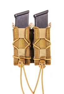 High Speed Gear Pistol TACO MOLLE Coyote Brown Double Magazine Pouch