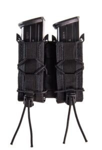 High Speed Gear Pistol TACO MOLLE Black Double Magazine Pouch