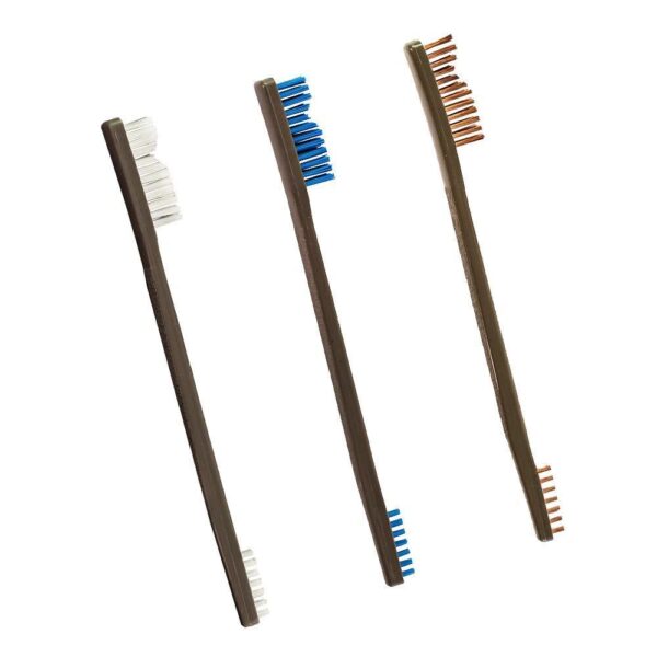 Otis Technology Pack of 3 Blue / White / Bronze AP Brushes