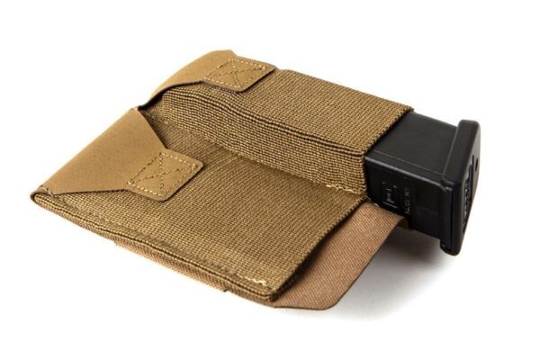 Blue Force Gear-Belt Mounted Ten-Speed® Double Pistol Mag Pouch -Coyote Brown