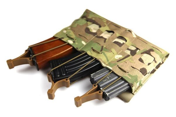 Blue Force Gear-Mag NOW! Pouch – Triple M4 Mag – Open top bungee retention -MultiCam®