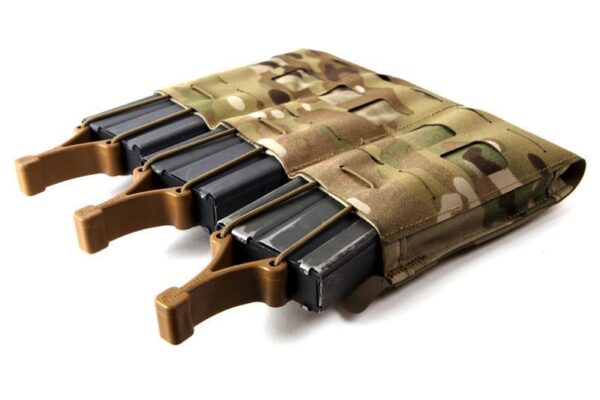 Blue Force Gear-Mag NOW! Pouch – Triple M4 Mag – Open top bungee retention -MultiCam®