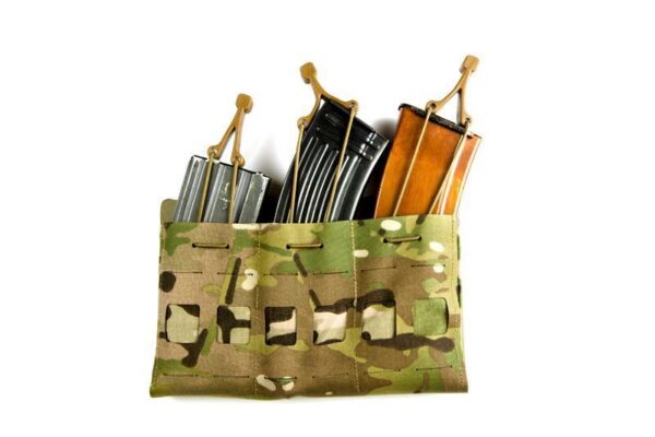 Blue Force Gear-Mag NOW! Pouch – Triple M4 Mag – Open top bungee retention -MultiCam®