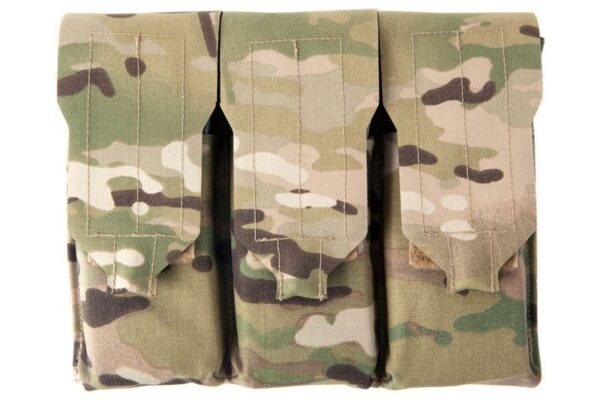 Blue Force Gear-Triple M4 Mag Pouch – Classic style with flap one mag per pocket – MultiCam®