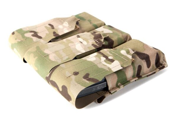 Blue Force Gear-Triple M4 Mag Pouch – Classic style with flap one mag per pocket – MultiCam®