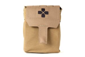 Blue Force Gear Trauma Kit NOW! MOLLE Mounted Helium Whisper Essentials Supplies Coyote Brown