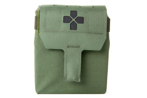 Blue Force Gear Trauma Kit NOW! MOLLE Mounted Helium Whisper Pro Supplies OD Green