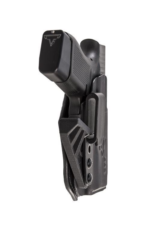 CompTac eV2 Max Hybrid Appendix IWB Holster – Glock – 19 Gen5 – Right – Black