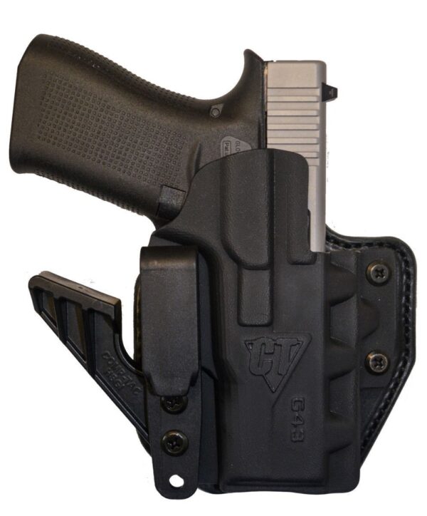 CompTac eV2 Max Hybrid Appendix IWB Holster – Glock – 43 – RIGHT – Black