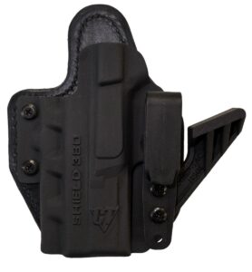 CompTac eV2 Max Hybrid Appendix IWB Holster – SW – MP Shield .380 EZ – Right Black