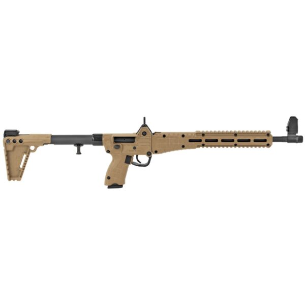 Kel-Tec SUB2000 Tan for Glock 22 40Cal 16″ Barrel 15 Round Semi-Automatic Rifle