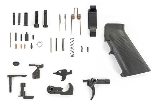 KAK Industry AR15 Lower Parts Kit – Clear Bag