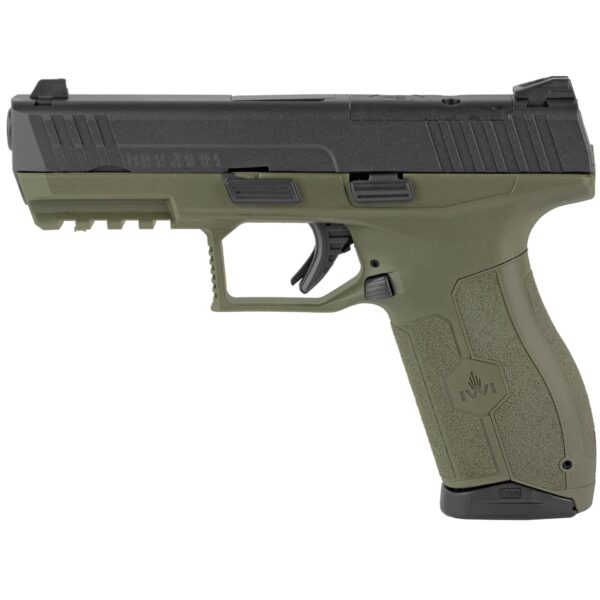 IWI MASADA Optics Ready Pistol OD Green 9mm 4.1″ Barrel (2) 17RD Mag 3Dot Sight