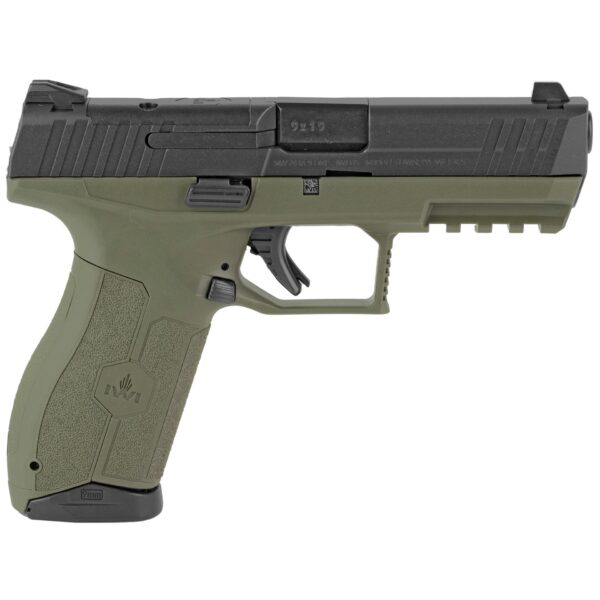 IWI MASADA Optics Ready Pistol OD Green 9mm 4.1″ Barrel (2) 17RD Mag 3Dot Sight