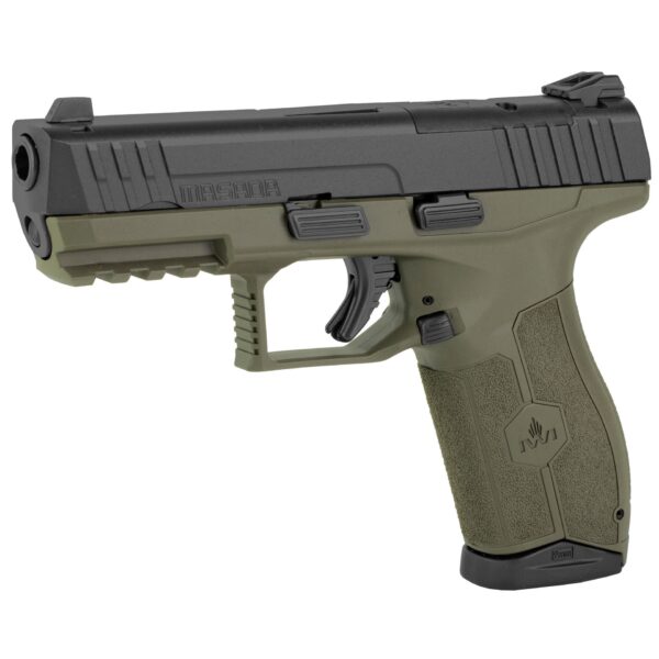 IWI MASADA Optics Ready Pistol OD Green 9mm 4.1″ Barrel (2) 17RD Mag 3Dot Sight