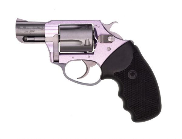 Charter Arms – LAVENDER LADY .38 Special 2 ” 5rdFull Grip Lavender/Stainless Steel for CA & MA