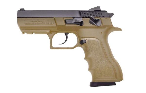 IWI JERICHO 941 ENHANCED Mid-Size Polymer Frame Pistol 9mm Luger 3.8″ Barrel (2x)16RD Mag Flat Dark Earth