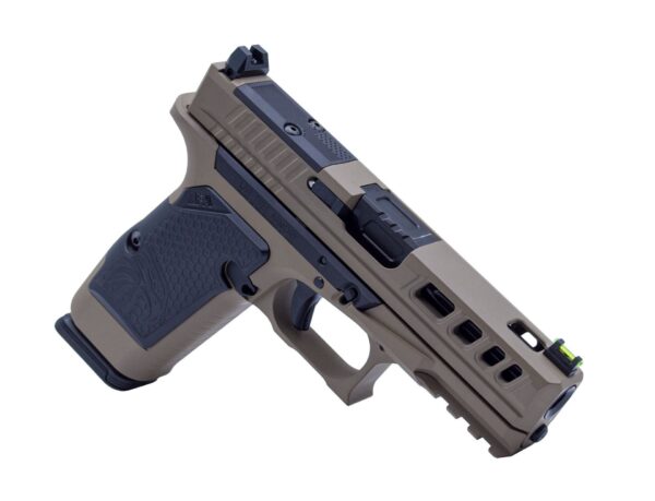 LFA LF AMPX Pistol G19X Frame 9mm 3.9 in. Barrel 17Rd FDE