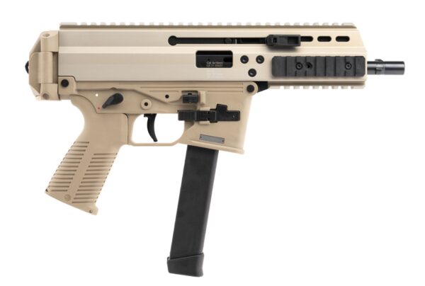 B&T APC9 PRO Semi-Auto 9mm Pistol 7″ Barrel 33rd Glock Mag Coyote Tan