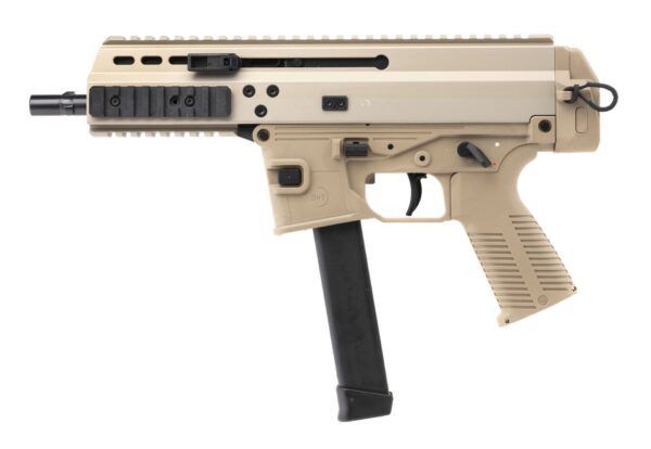 B&T APC9 PRO Semi-Auto 9mm Pistol 7″ Barrel 33rd Glock Mag Coyote Tan