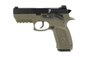 IWI JERICHO 941 ENHANCED Mid-Size Polymer Frame Pistol 9mm Luger 3.8″ Barrel (2x)16RD Mag OD Green