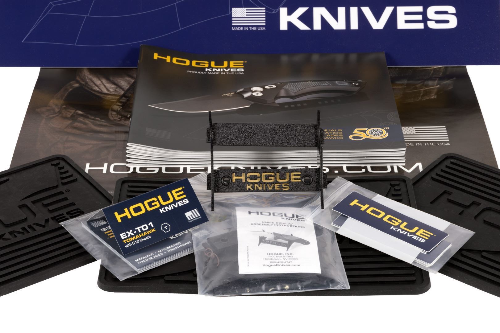 Hogue Knife Display Materials