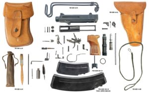 VZ 61 Skorpion Parts Kit With Magazines Pouch Holster Lanyard & Cleaning Kit