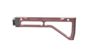 Arsenal Side Folding Plum Stock Assembly Machined Hard Anodized Aluminum