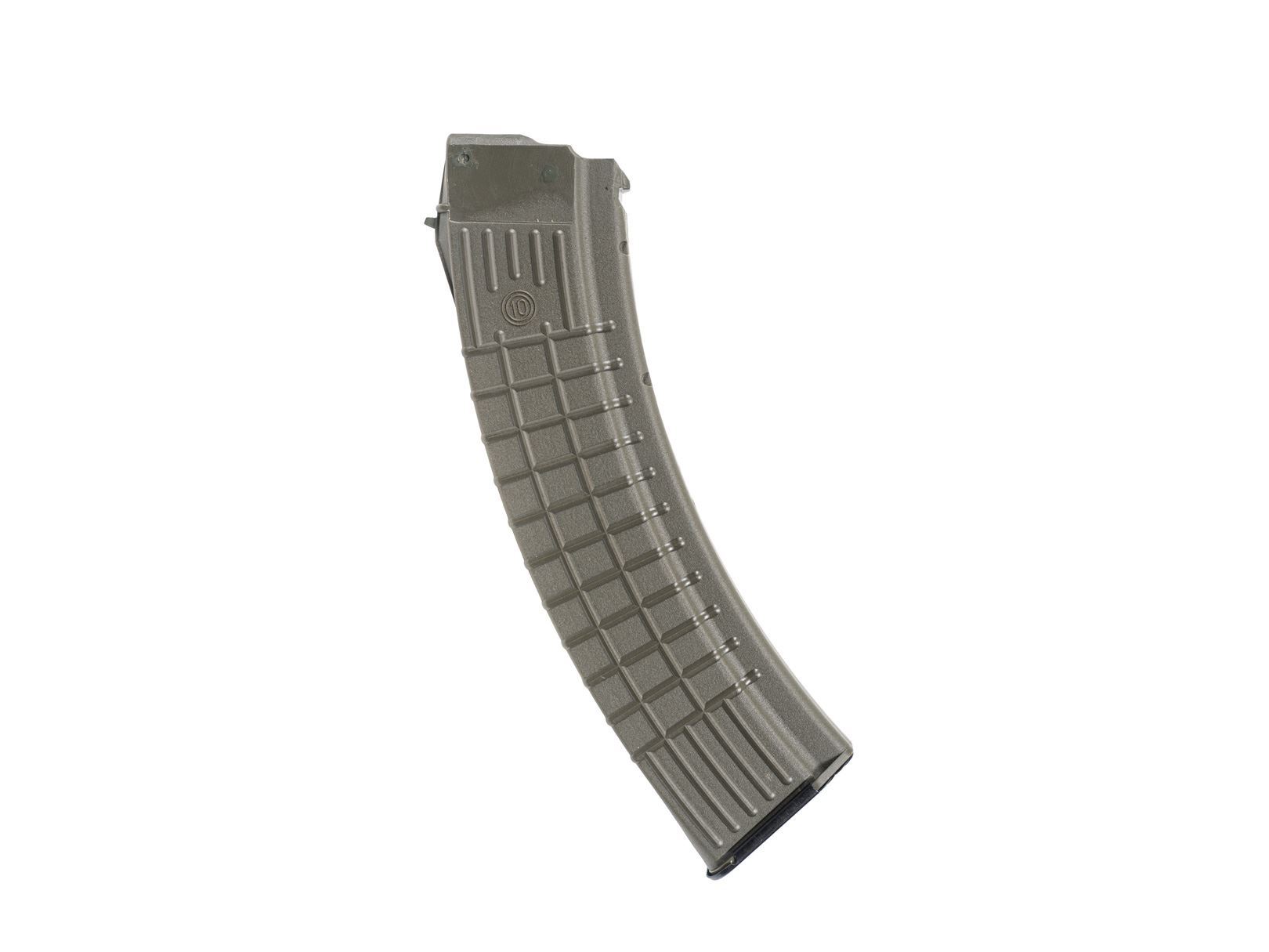 Arsenal Circle 10 5.45x39mm OD Green Polymer 45 Round Magazine AK-74