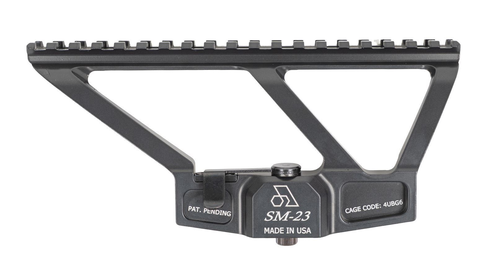 Arsenal Scope Mount for AK Variant Rifles Including VEPR with Picatinny Rail Gray