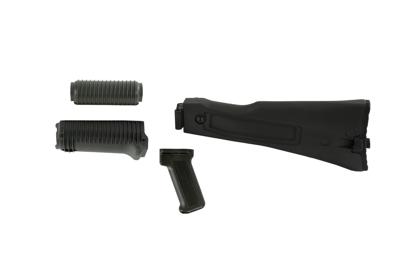 Arsenal US 4 Piece OD Green Left Side Folding Buttstock & Handguard Set Krink Stamped Receivers With Hardware
