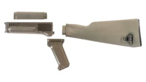 Arsenal U.S. Made OD Green Polymer Stock Set for Milled Receiver AK47 With Hardware
